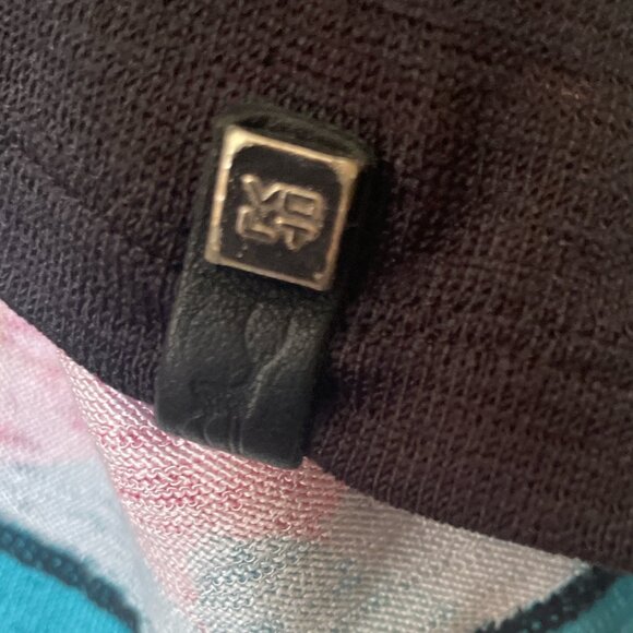 Volt Design Womens Asymmetric Colorful Graphic Wearable Art Sweater Size 2 - Picture 7 of 8